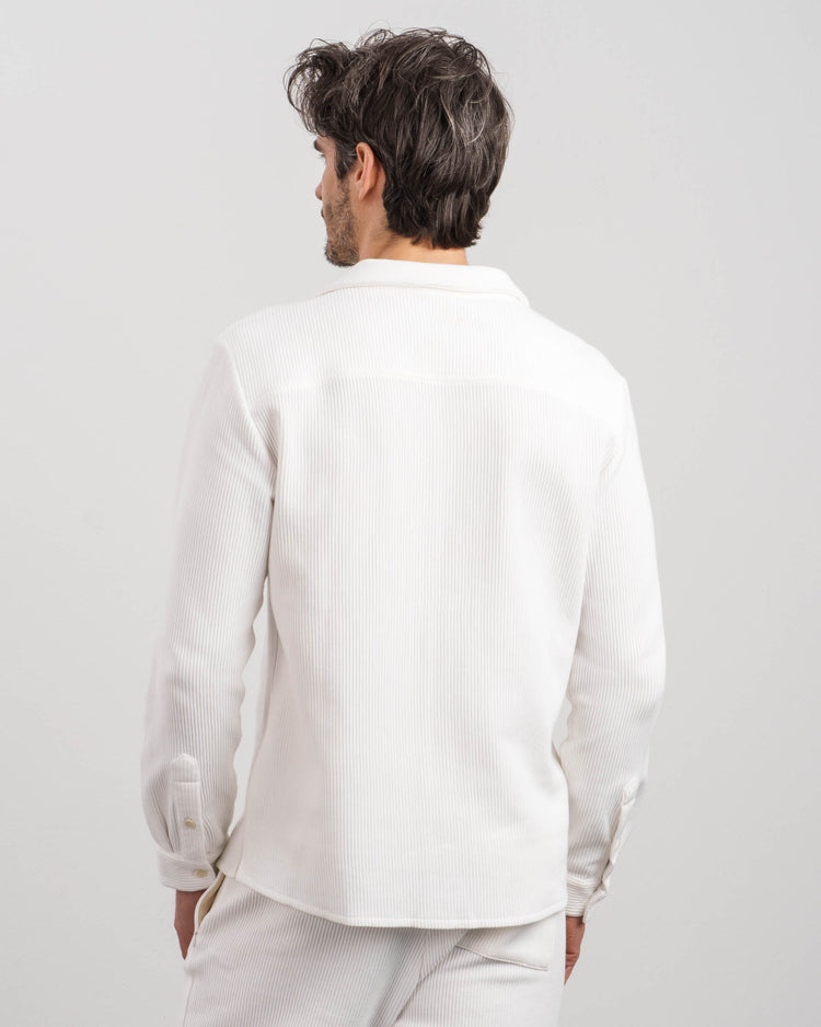 Plissee Shirt (White)