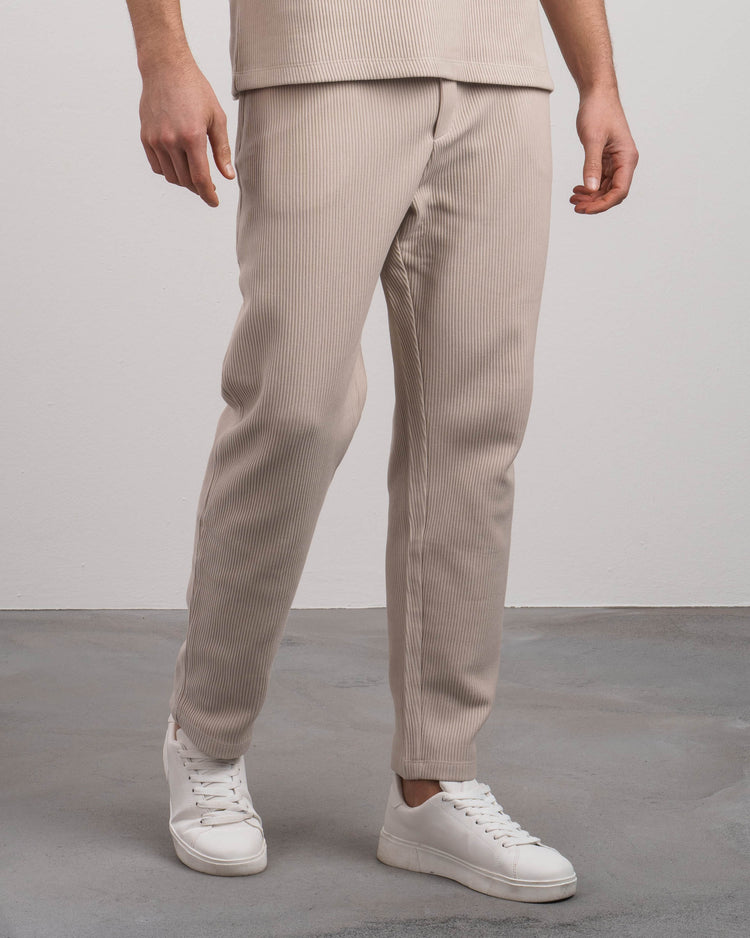 Plissee Pants (Sand)