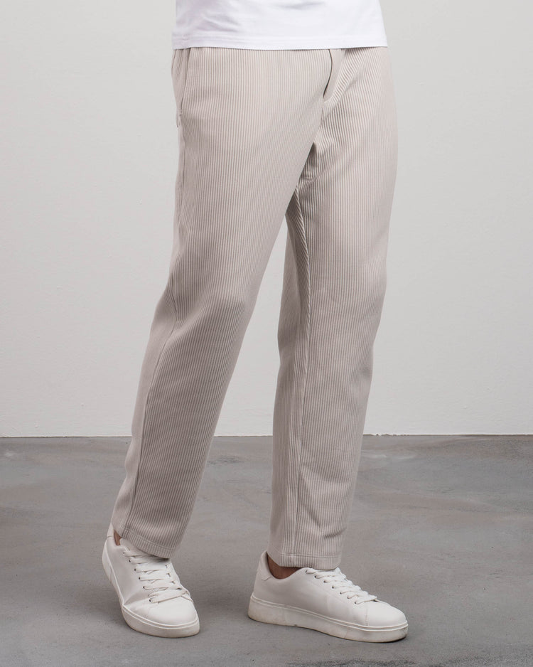 Plissee Pants (Stone)