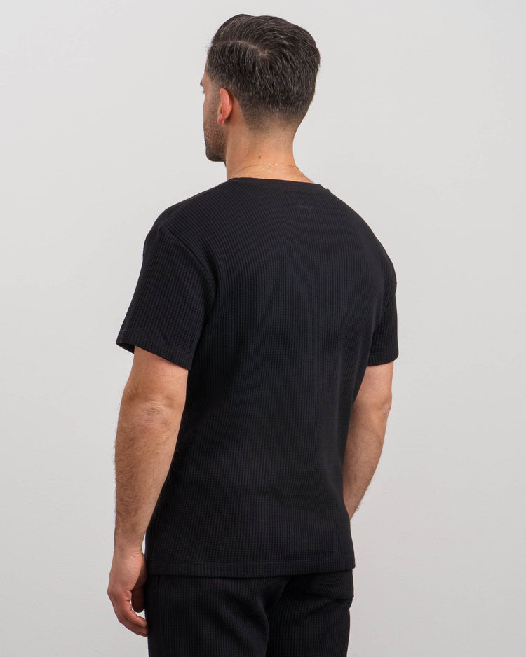 Waffle T-Shirt (Black)