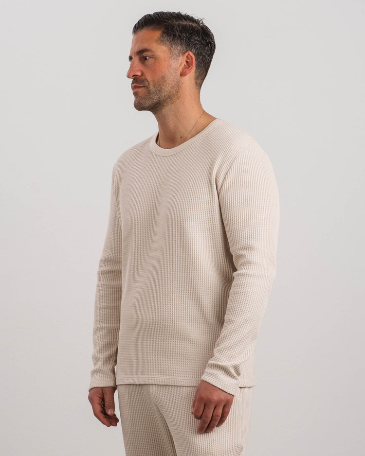 Waffle Longsleeve (Sand)
