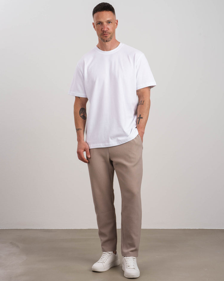 Plissee Pants (Taupe)