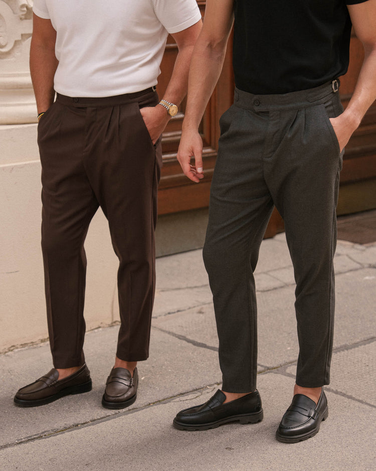 Buckle Pants (Anthracite)