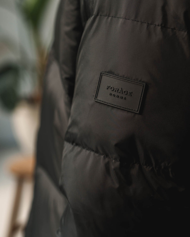 Down Puffer Jacket (Black)