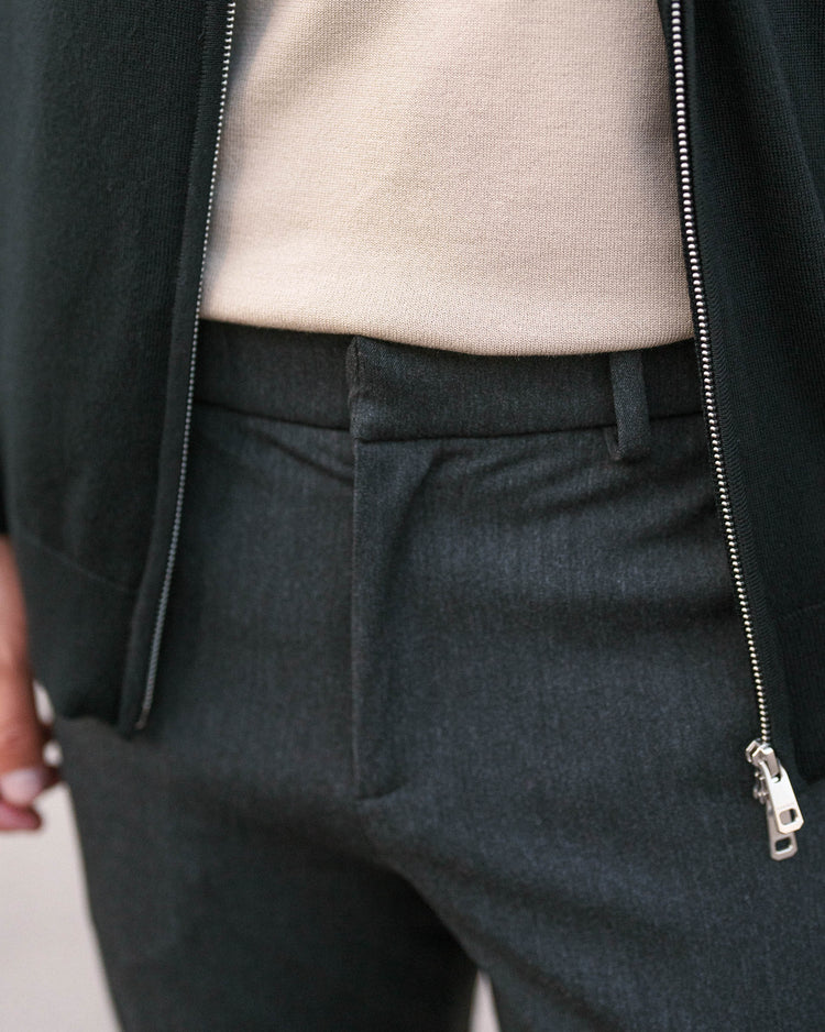 Suit Pants Slim Fit (Dark Grey)