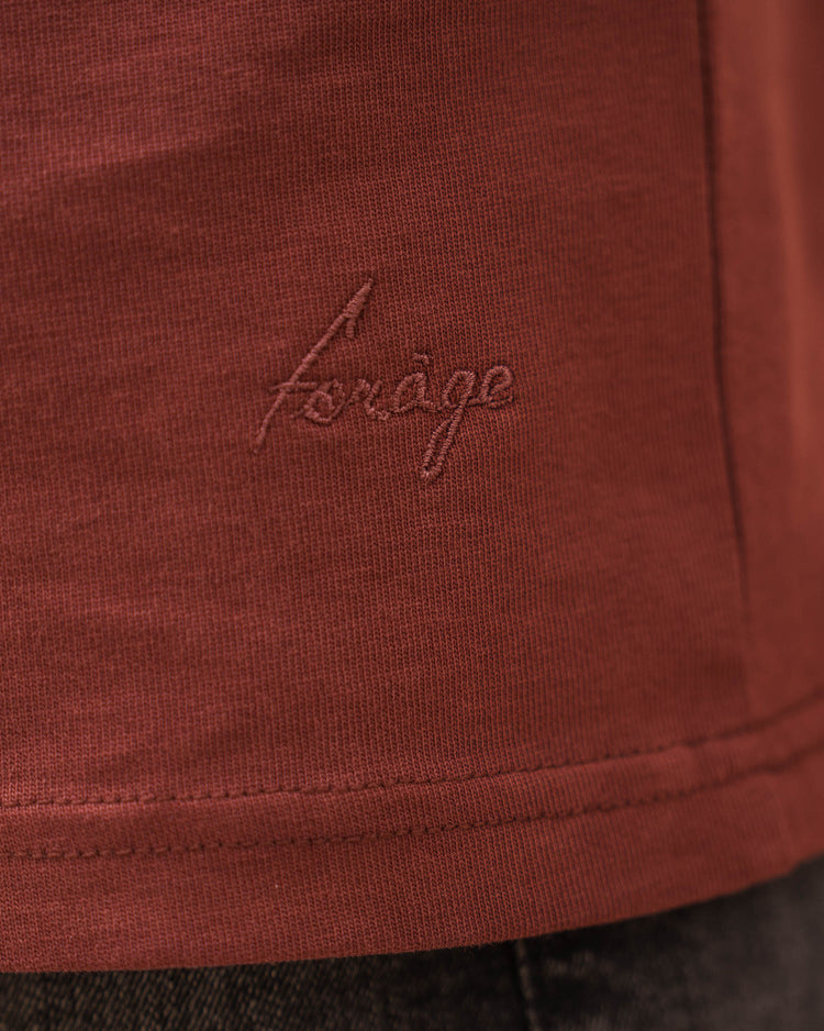 Regular Fit T-Shirt (Rust)