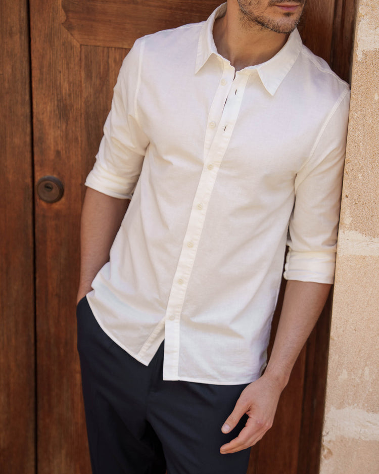 Linen Shirt (White)