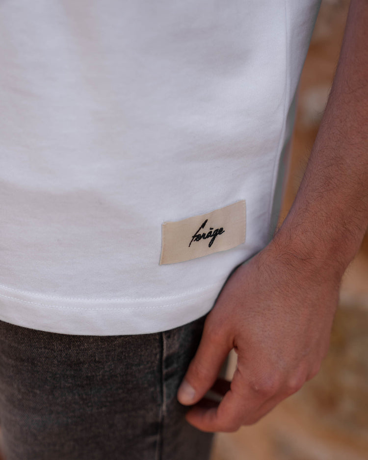 Label T-Shirt (White)