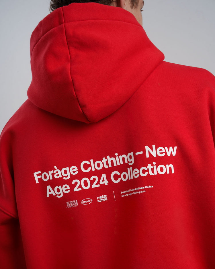 Emblem Hoodie (cherry)