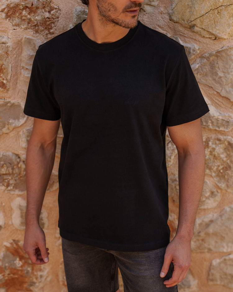 Script Logo T-Shirt (Black)
