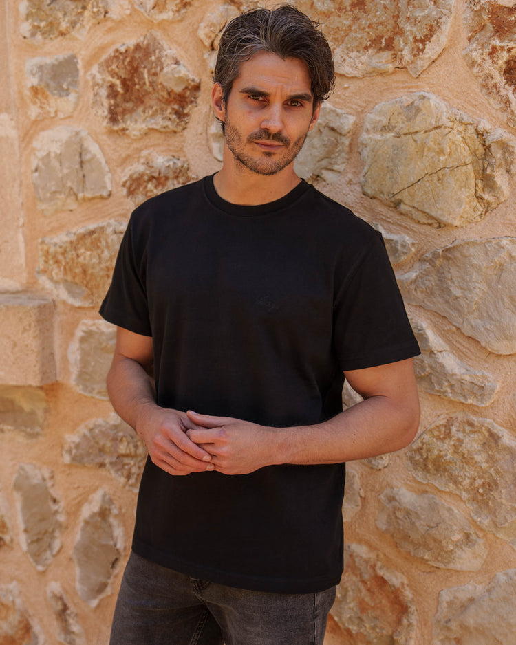 Script Logo T-Shirt (Black)