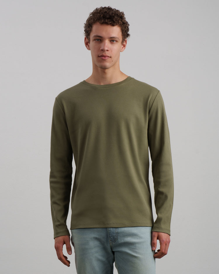 Ribbed Longsleeve (green)