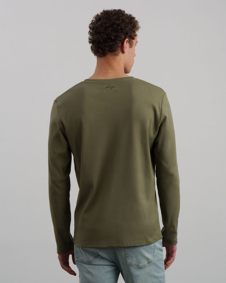 Ribbed Longsleeve (green)