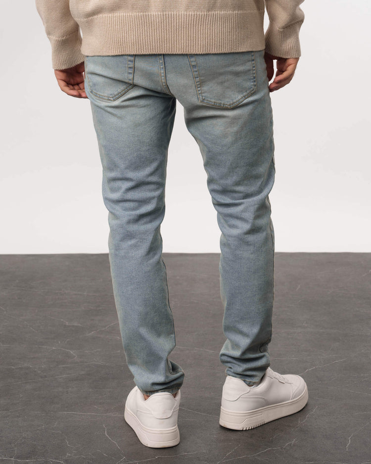 Essential Slim Fit Jeans (stone blue)