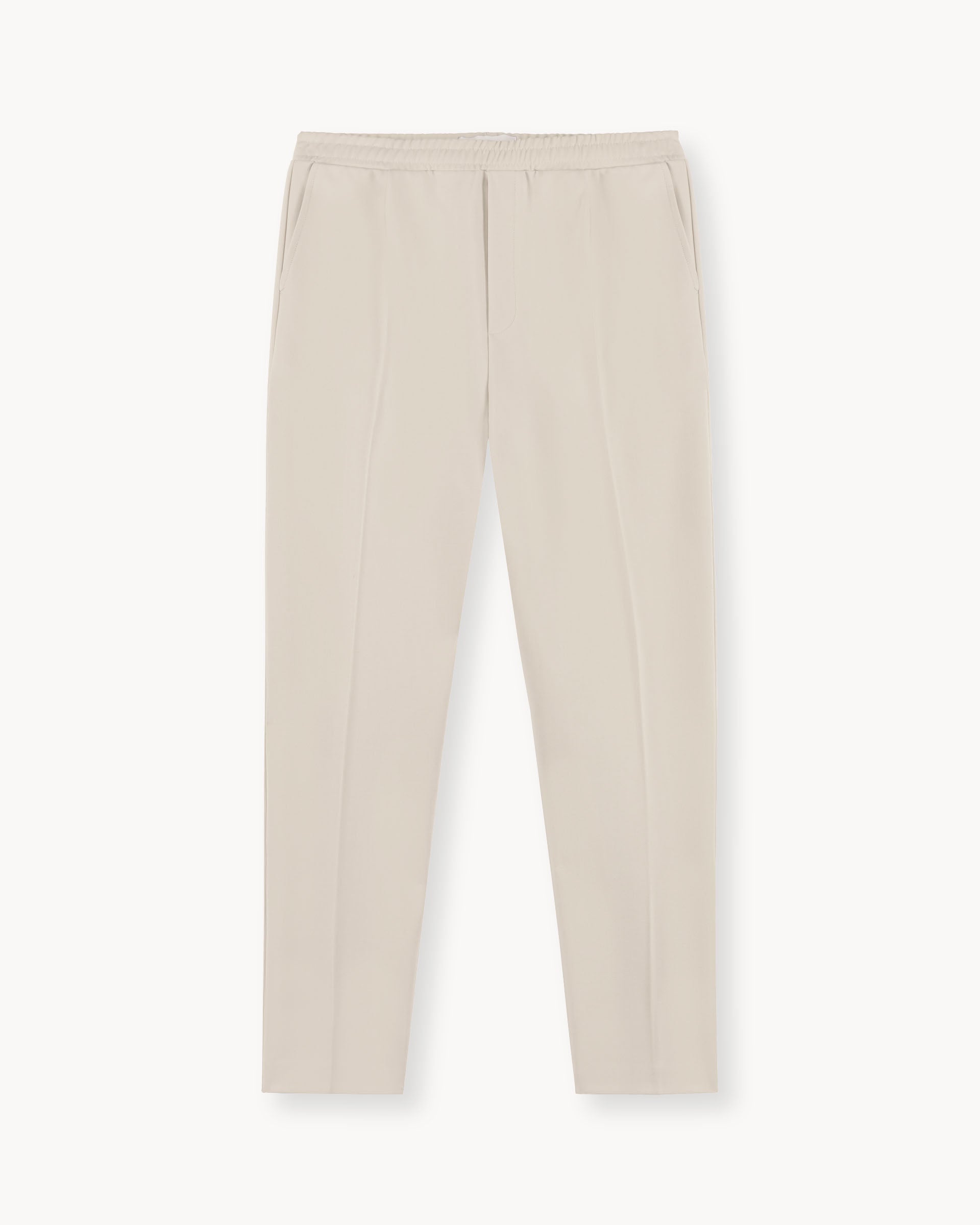 Relaxed Fit Trousers in Plain Sand Shell main image 1
