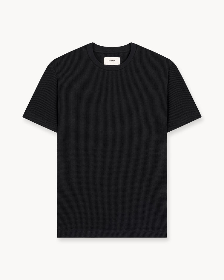 Waffle T-Shirt (Black)