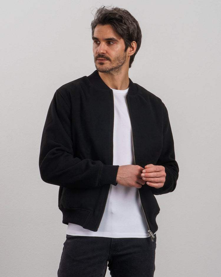 Bomber Jacket (Black)