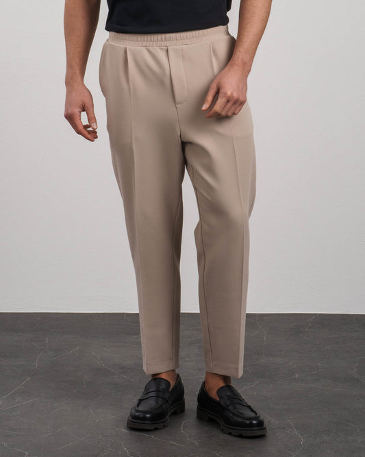 Slim Fit Pants (Taupe)