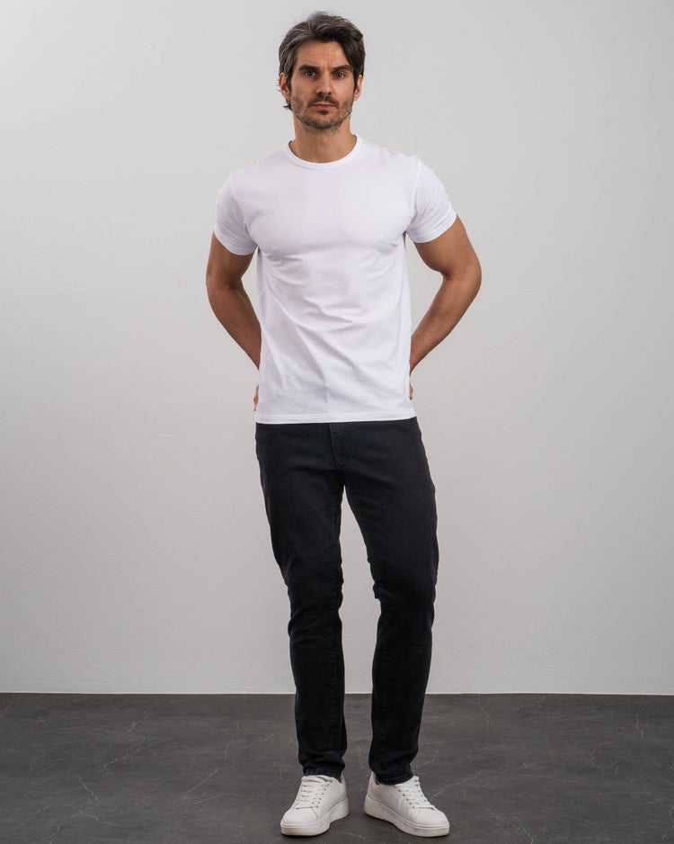 Slim Fit T-Shirt (White)