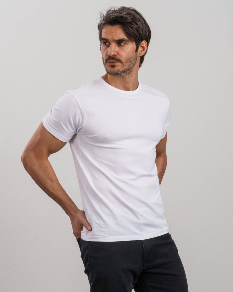 Slim Fit T-Shirt (White)