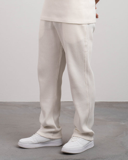 Waffle Pants (Off-white)