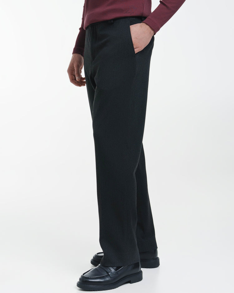 Suit Pants Regular Fit (Dark Grey)