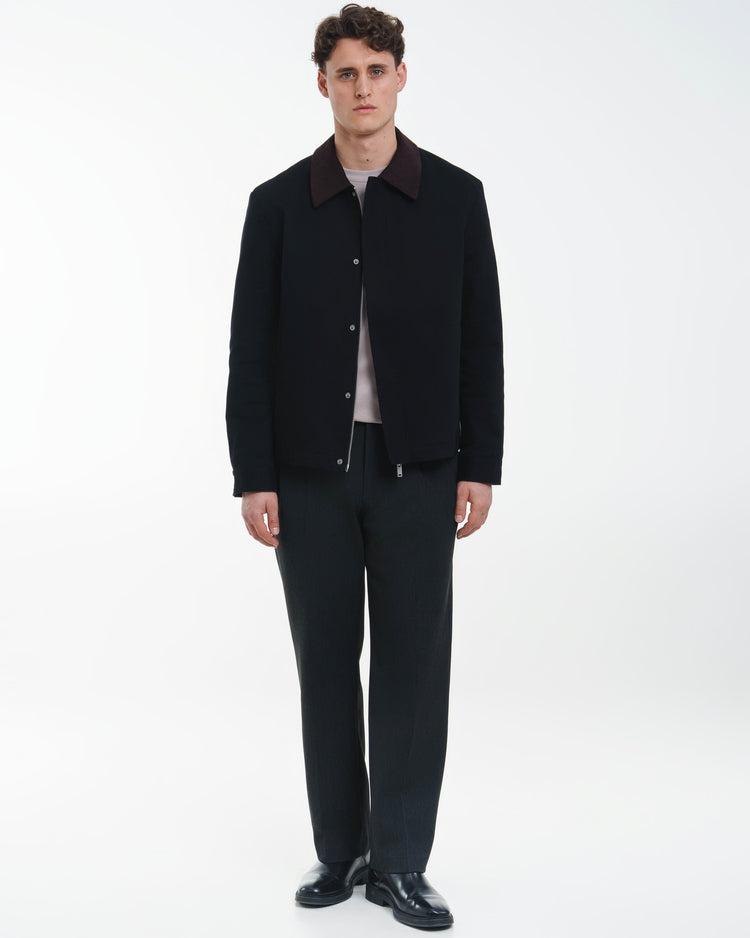 Suit Pants Loose Fit (Dark Grey)