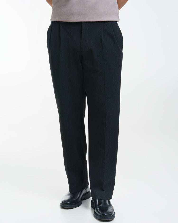 Suit Pants Loose Fit (Dark Grey)