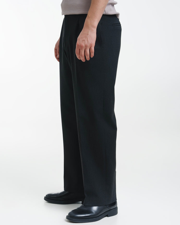Suit Pants Loose Fit (Dark Grey)