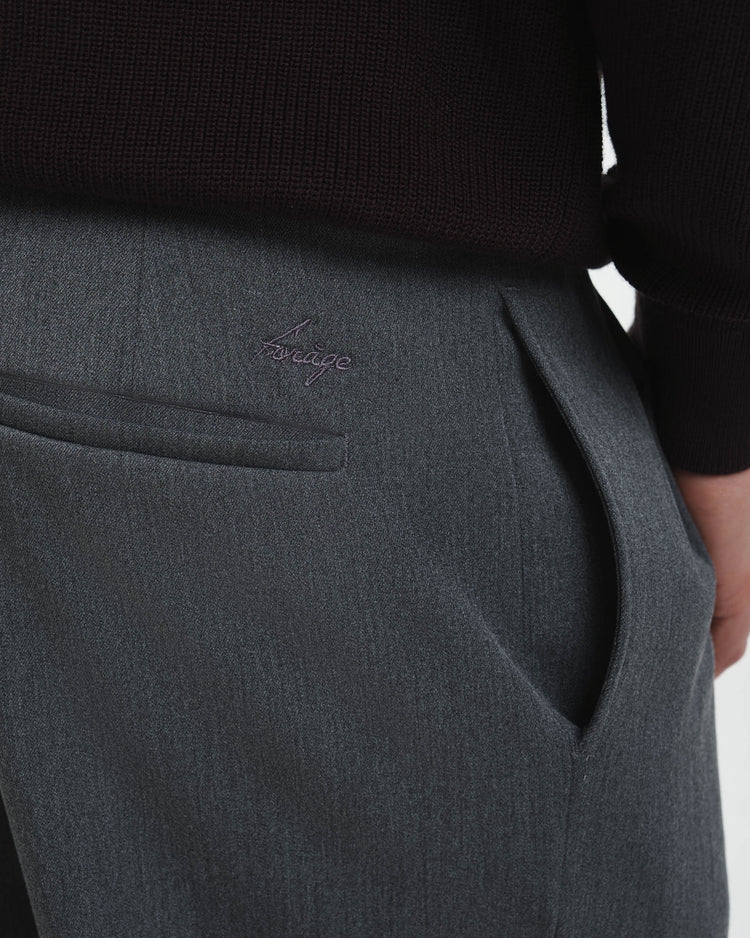 Suit Pants Loose Fit (Mid Grey)