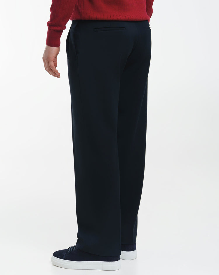 Suit Pants Loose Fit (Navy)