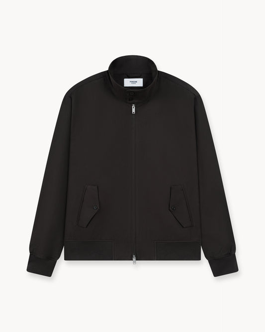 Coach Bomber Jacket (Dark Brown)
