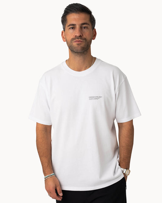 Relaxed Forage Atelier T-Shirt (white)