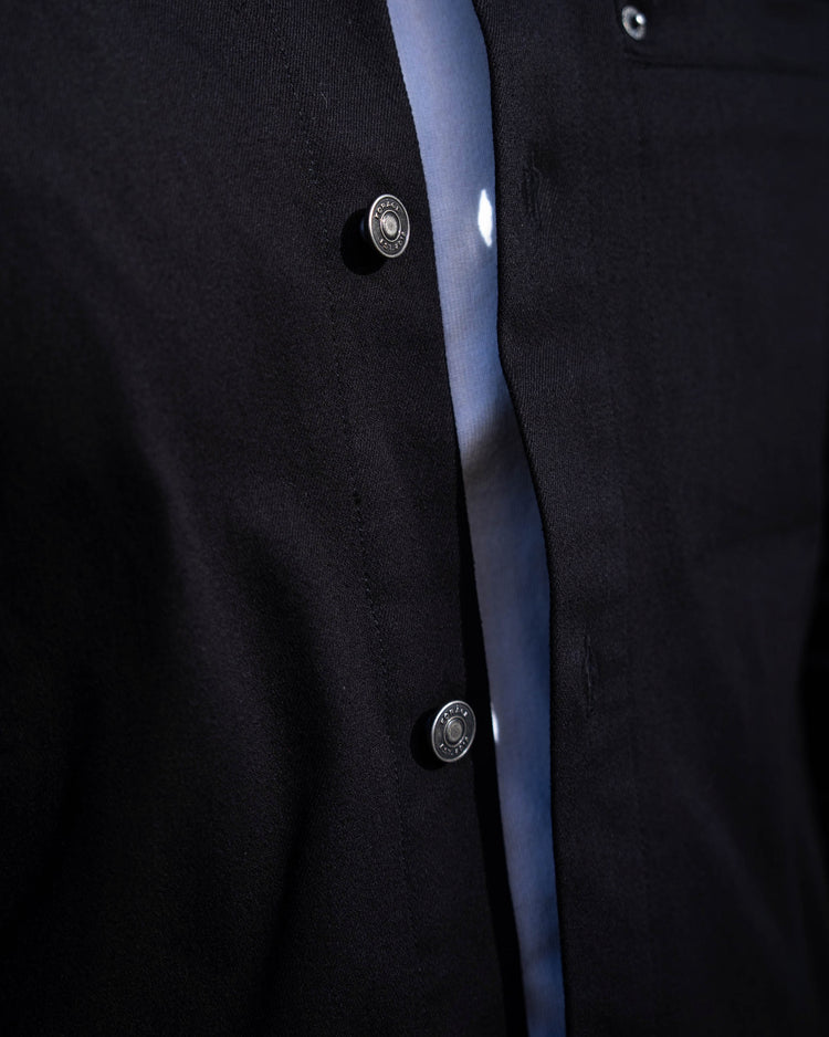Denim Overshirt (Black)