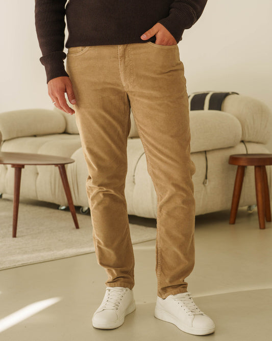 Cord Pants (Sand)