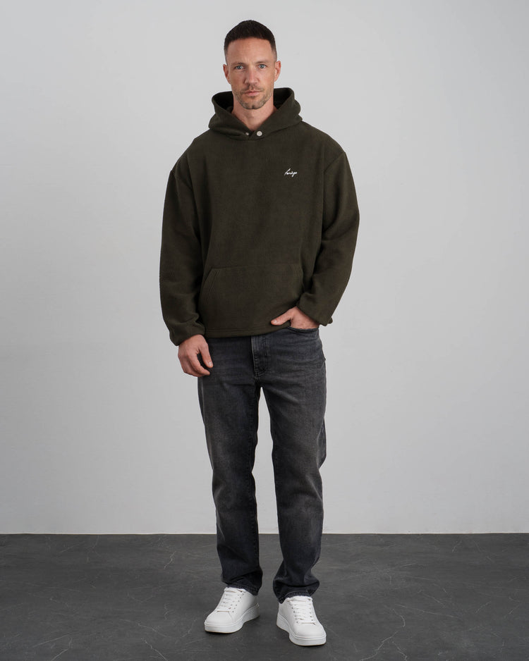 Fleece Hoodie (olive)