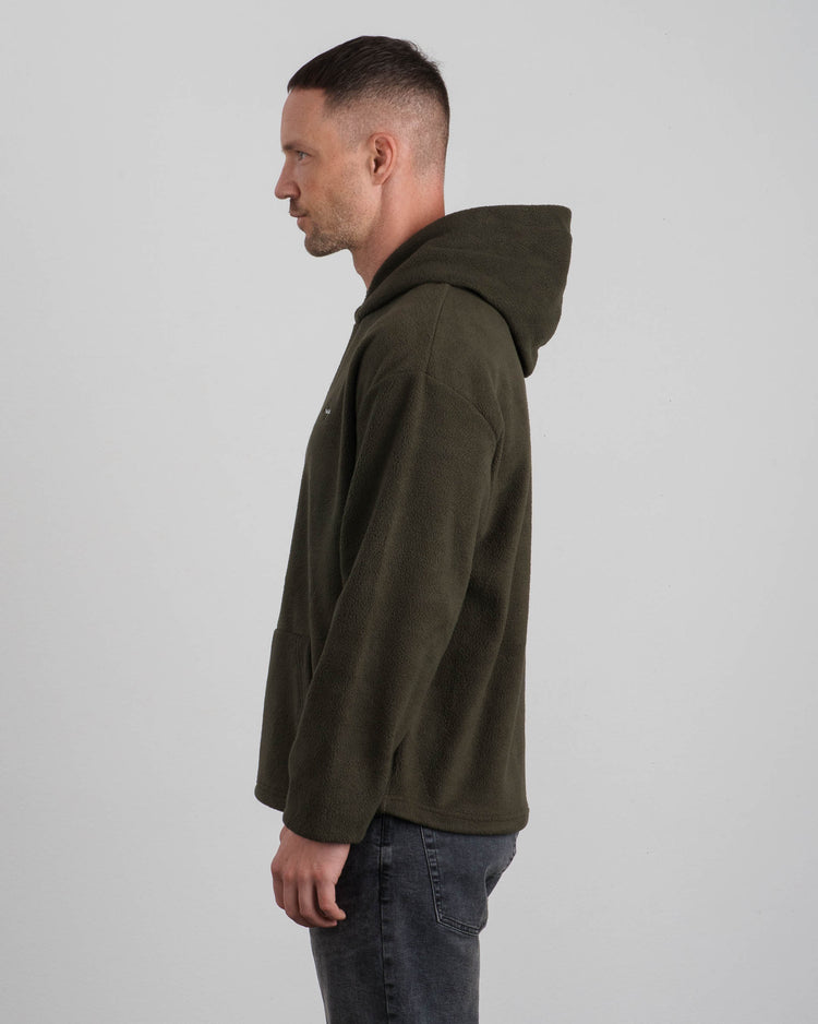 Fleece Hoodie (olive)