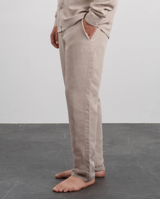 Linen Pants (Taupe)