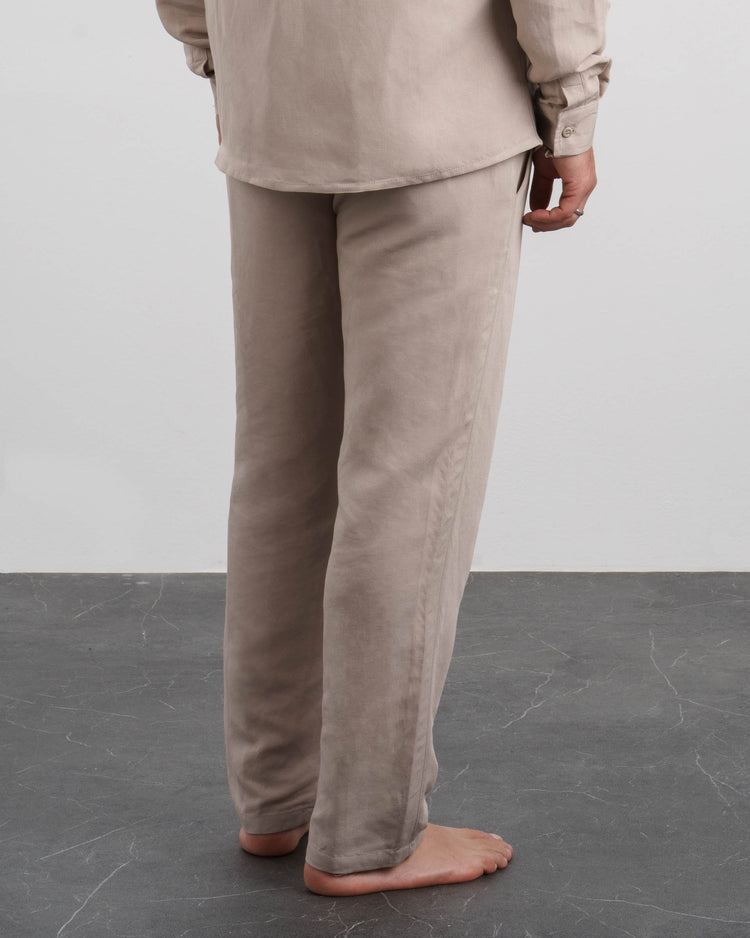 Linen Pants (Taupe)