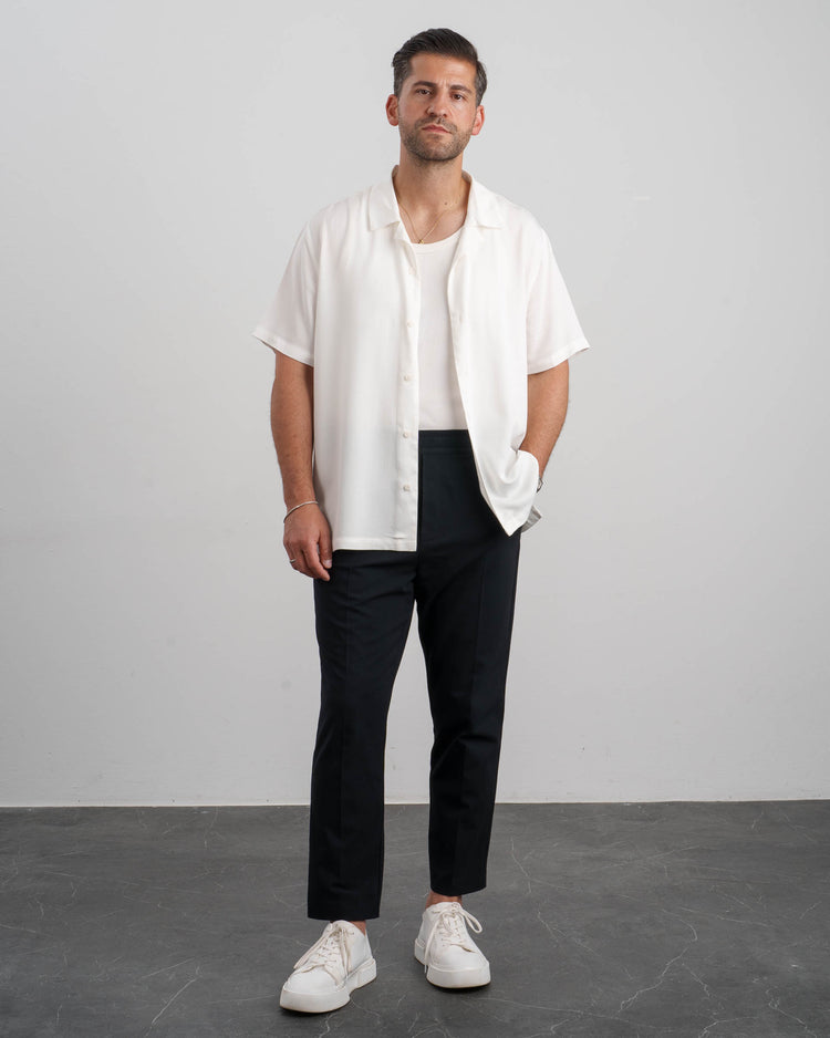 Resort Short Sleeve Shirt (off-white)