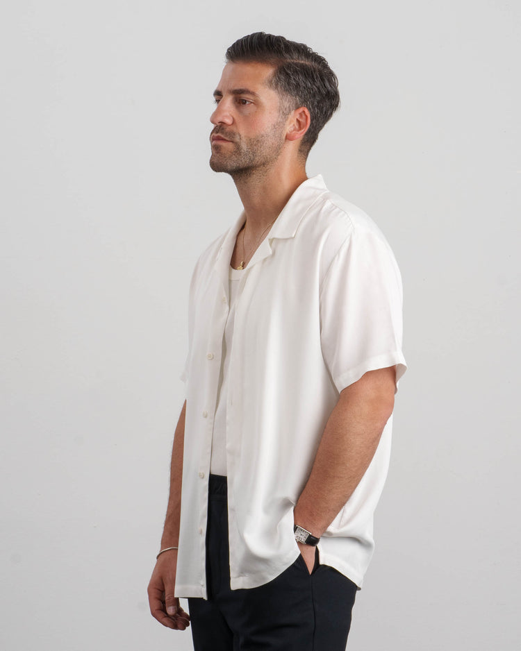 Resort Short Sleeve Shirt (off-white)