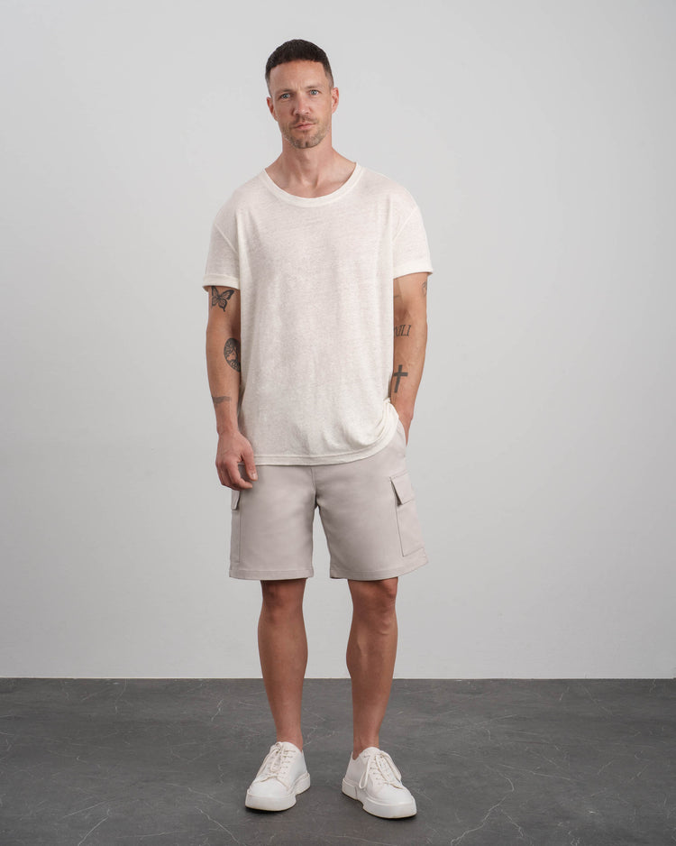 Linen T-Shirt (off-white)