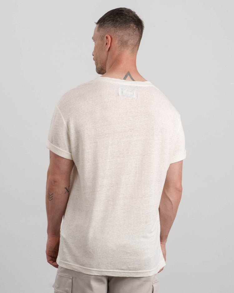 Linen T-Shirt (off-white)