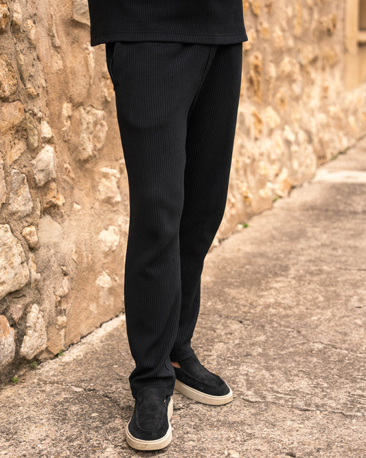 Plissee Pants (Black)