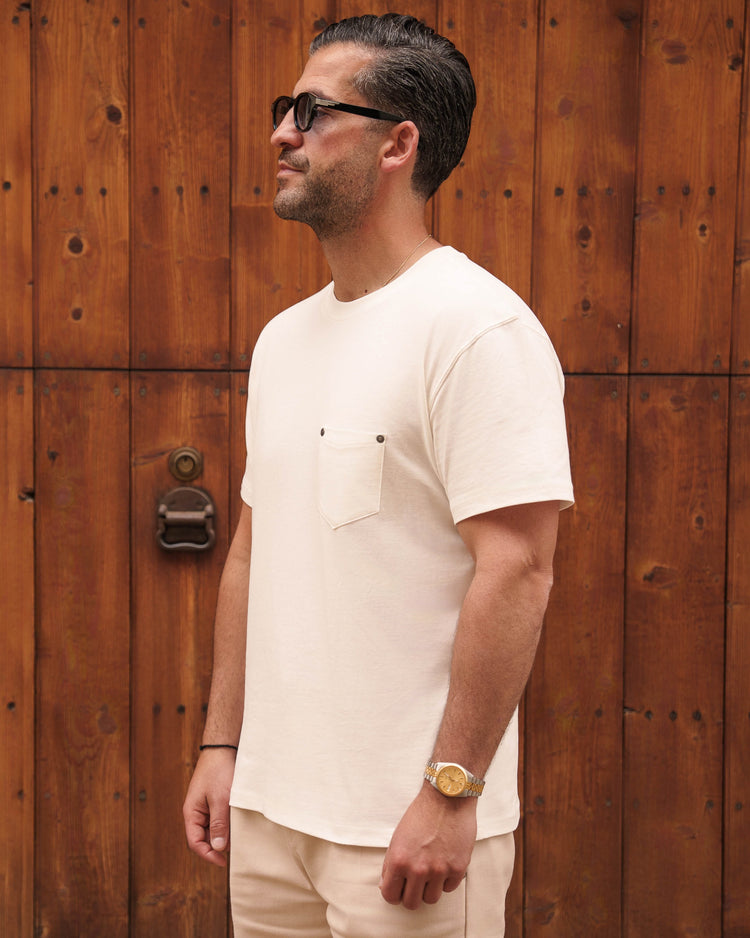 Pocket T-Shirt (Off-White)