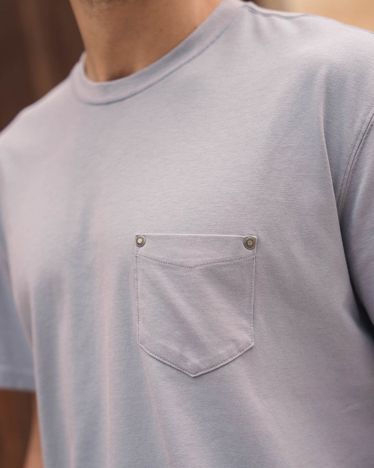 Pocket T-Shirt (Washed Petrol)