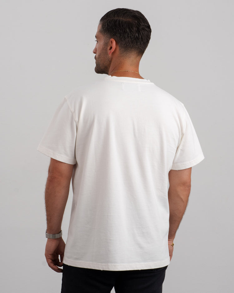 Cut Up T-Shirt (Off-white)