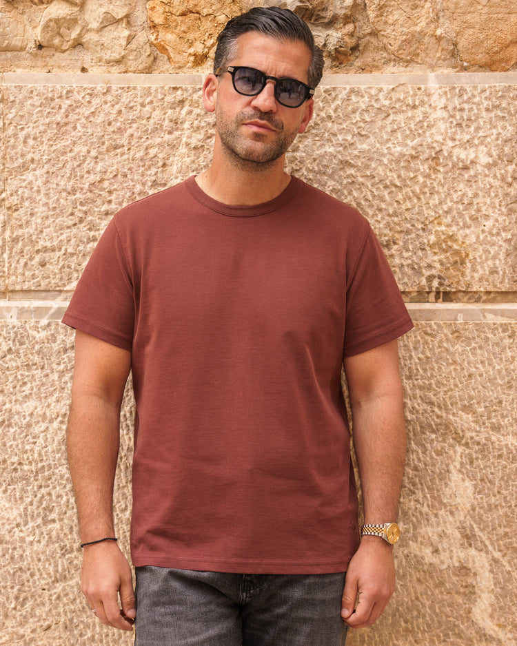 Regular Fit T-Shirt (Rust)