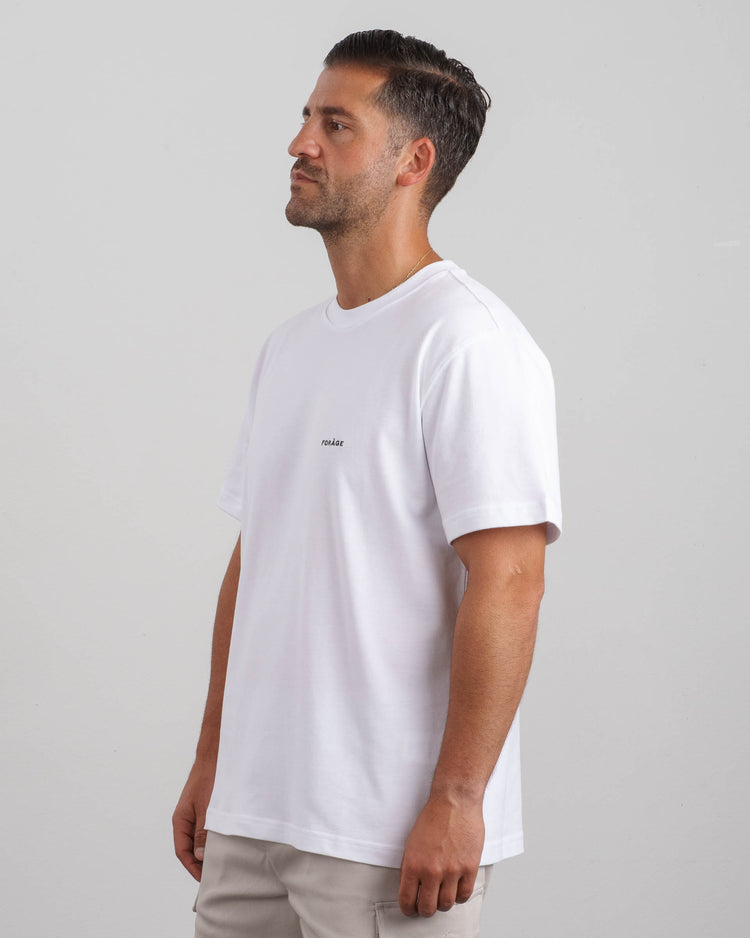 Minimal Logo T-Shirt (White)