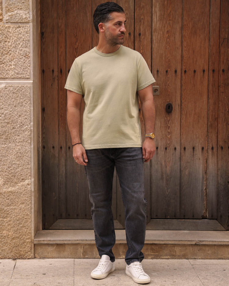 Regular Fit T-Shirt (Washed Green)